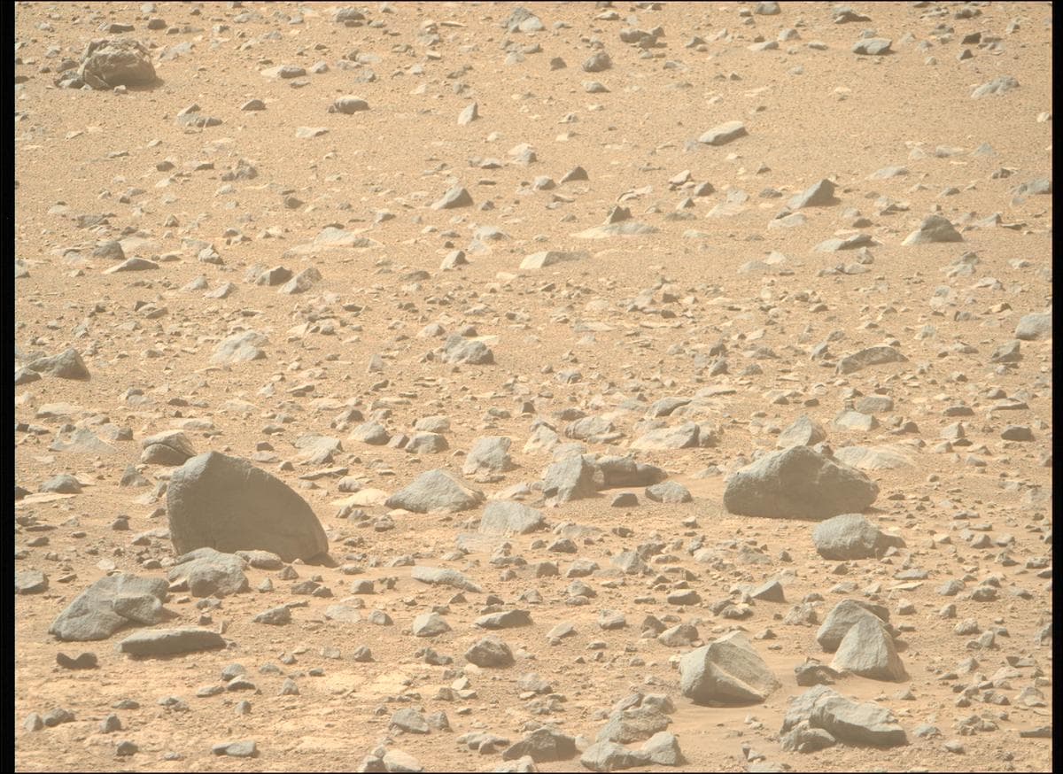 Foto de Marte da câmera MCZ_RIGHT