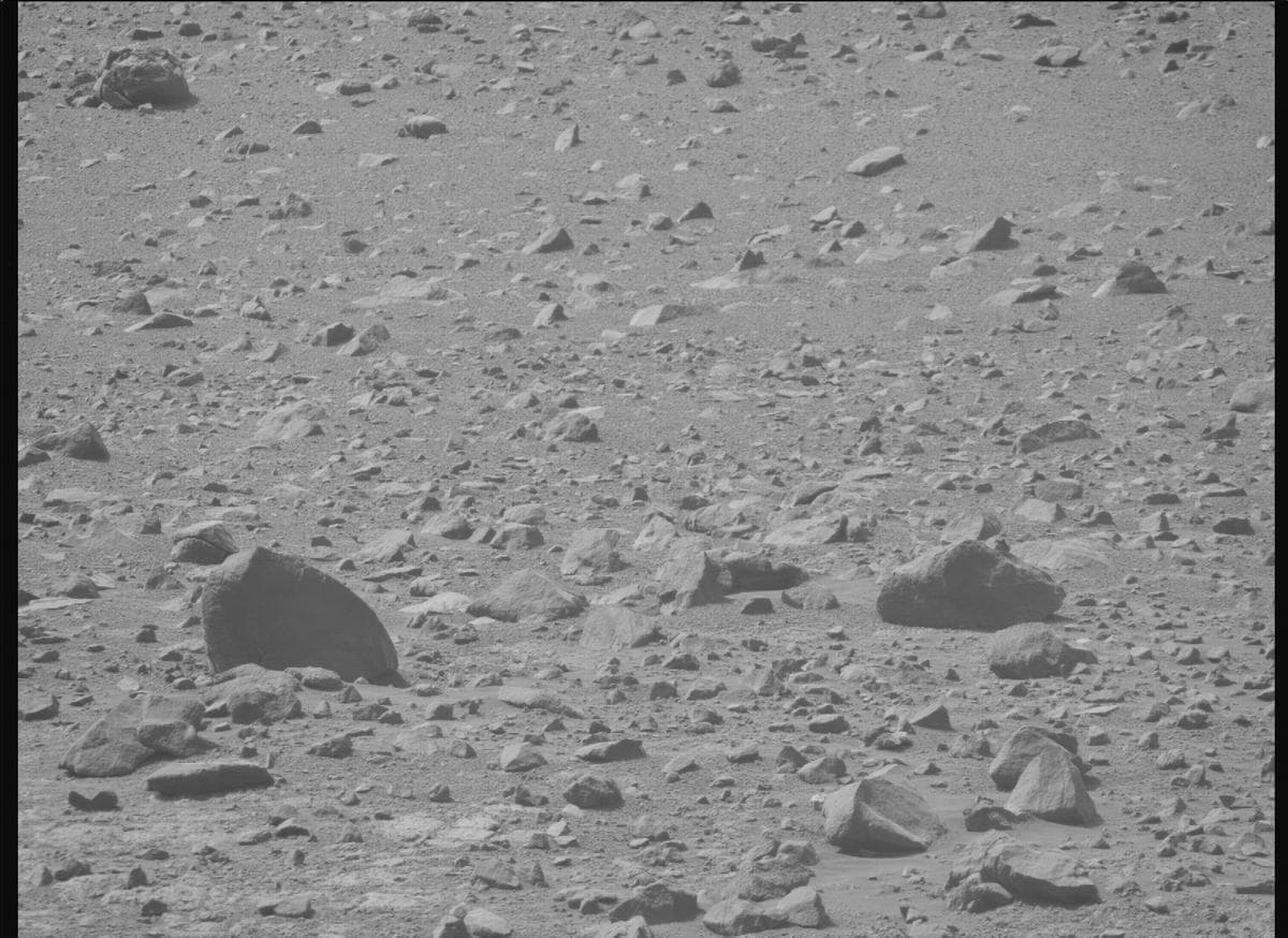 Foto de Marte da câmera MCZ_RIGHT