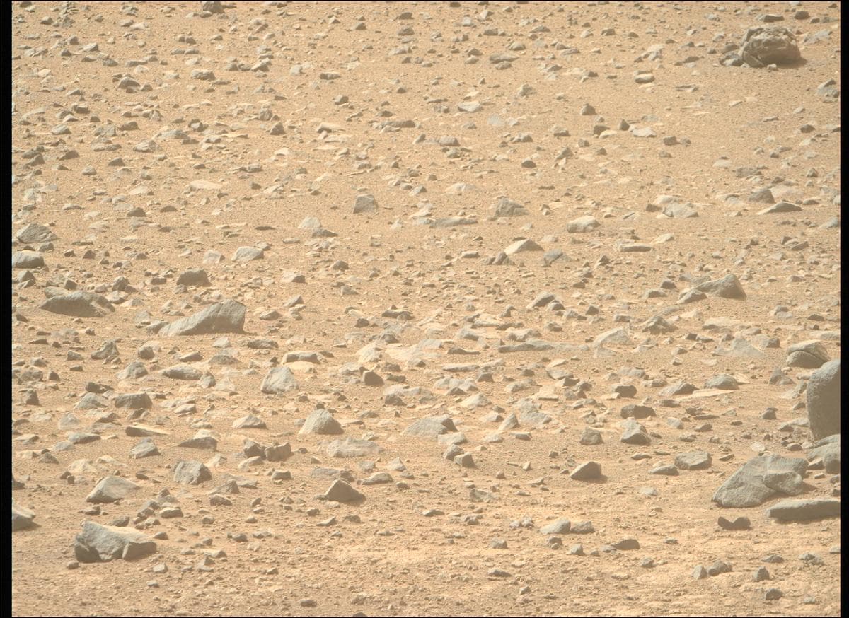 Foto de Marte da câmera MCZ_RIGHT