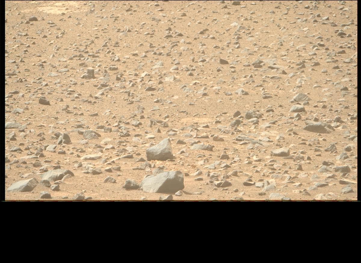 Foto de Marte da câmera MCZ_RIGHT