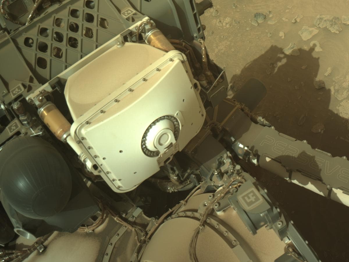 Foto de Marte da câmera NAVCAM_LEFT