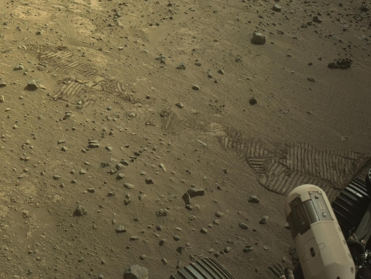 Foto de Marte da câmera NAVCAM_LEFT