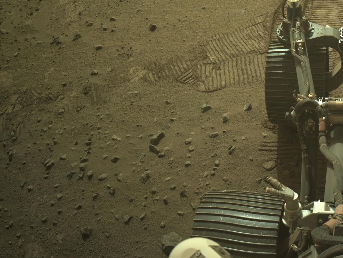 Foto de Marte da câmera NAVCAM_LEFT