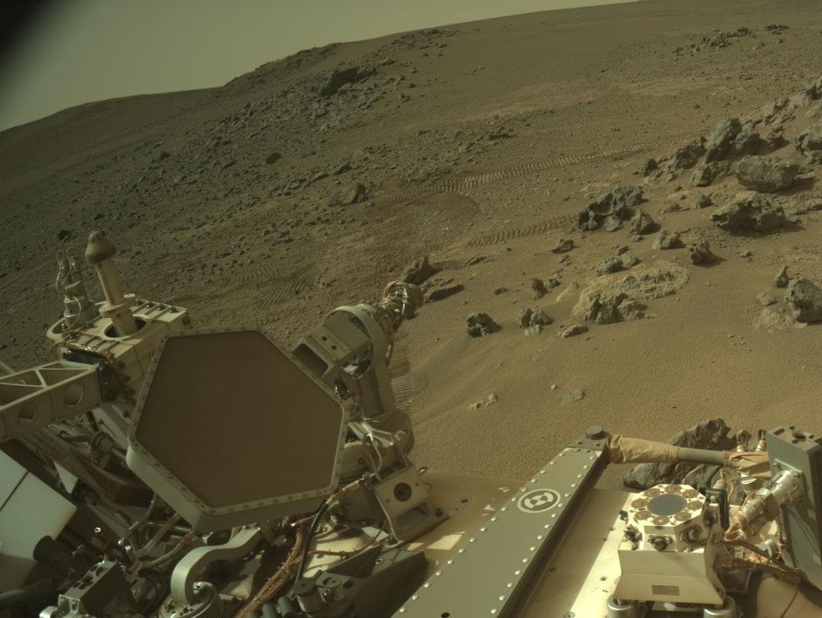 Foto de Marte da câmera NAVCAM_LEFT