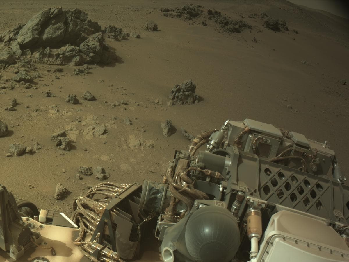 Foto de Marte da câmera NAVCAM_LEFT