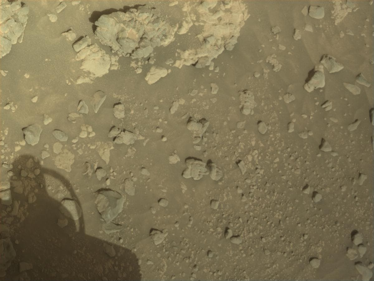 Foto de Marte da câmera NAVCAM_RIGHT