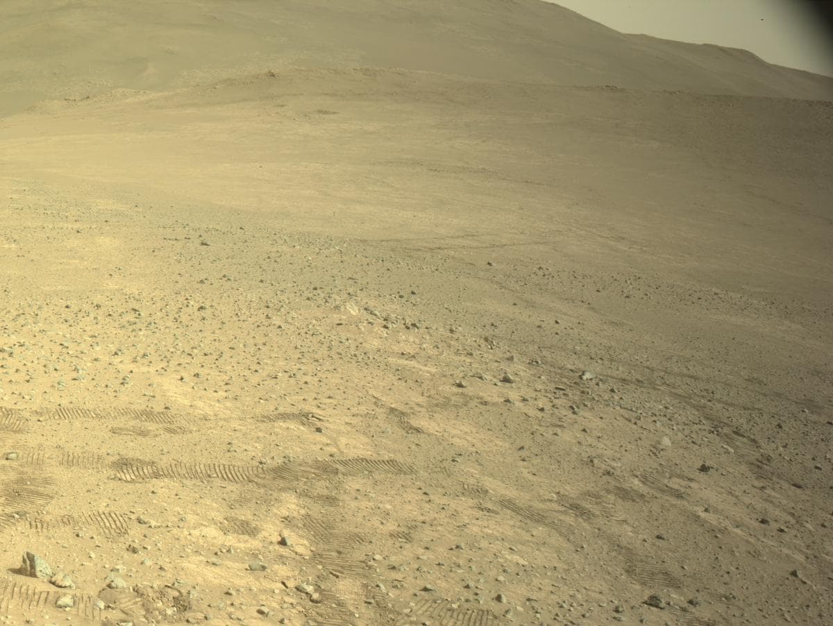 Foto de Marte da câmera NAVCAM_RIGHT