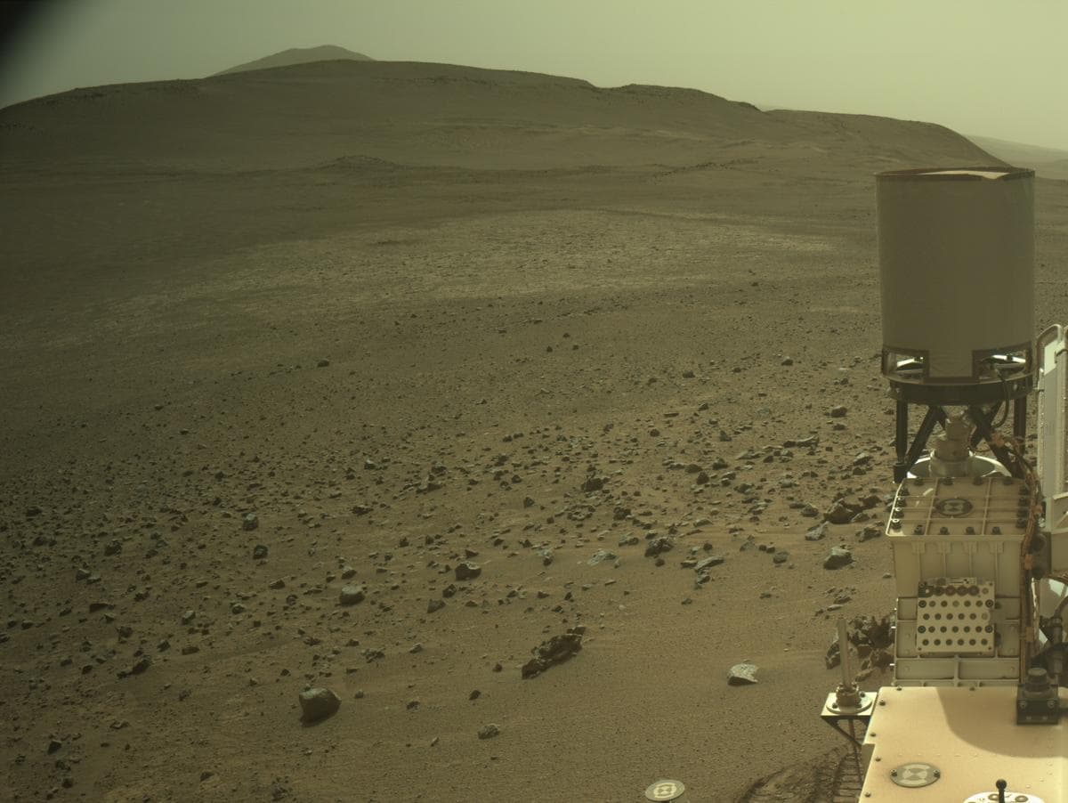 Foto de Marte da câmera NAVCAM_RIGHT