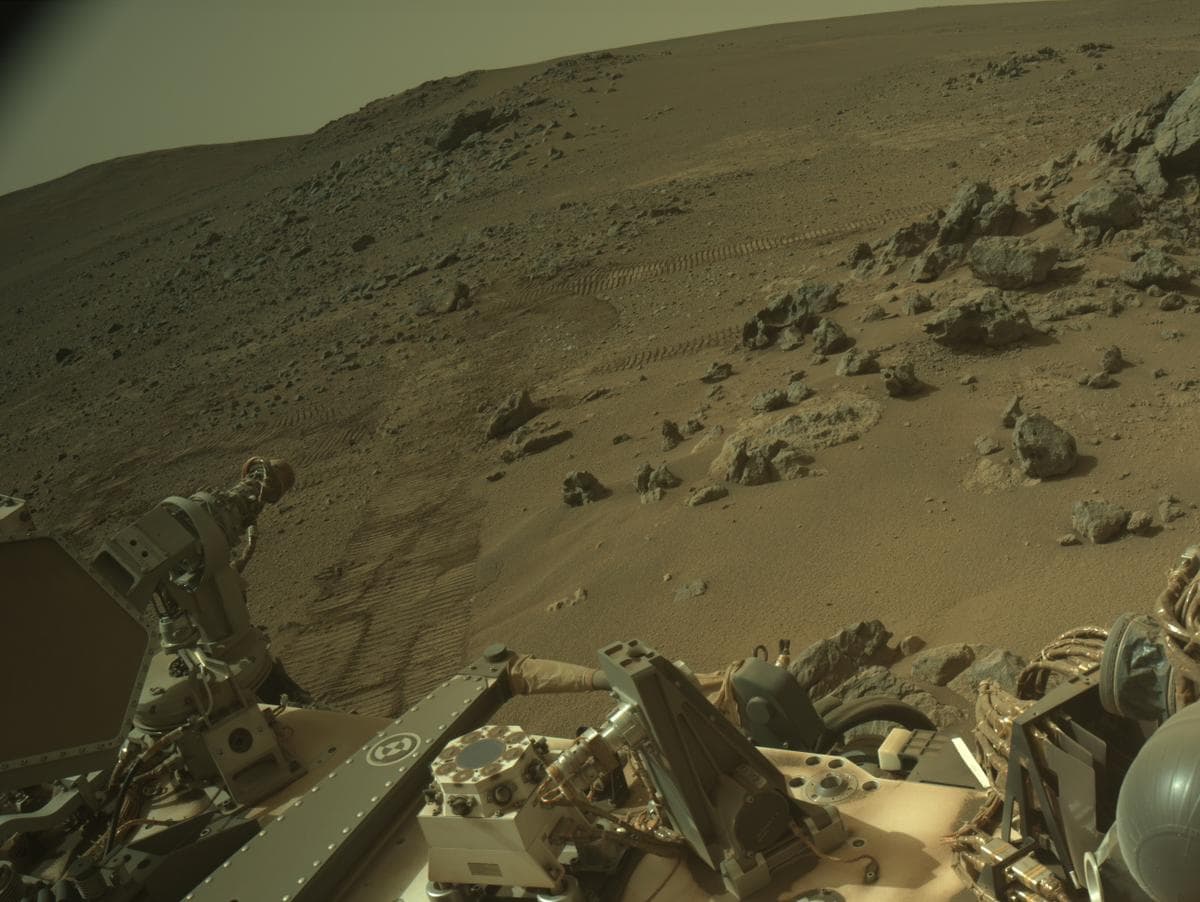 Foto de Marte da câmera NAVCAM_RIGHT
