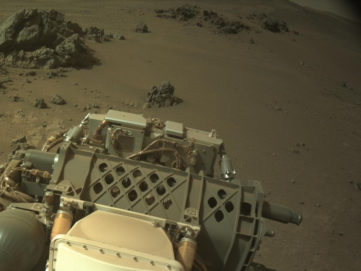 Foto de Marte da câmera NAVCAM_RIGHT