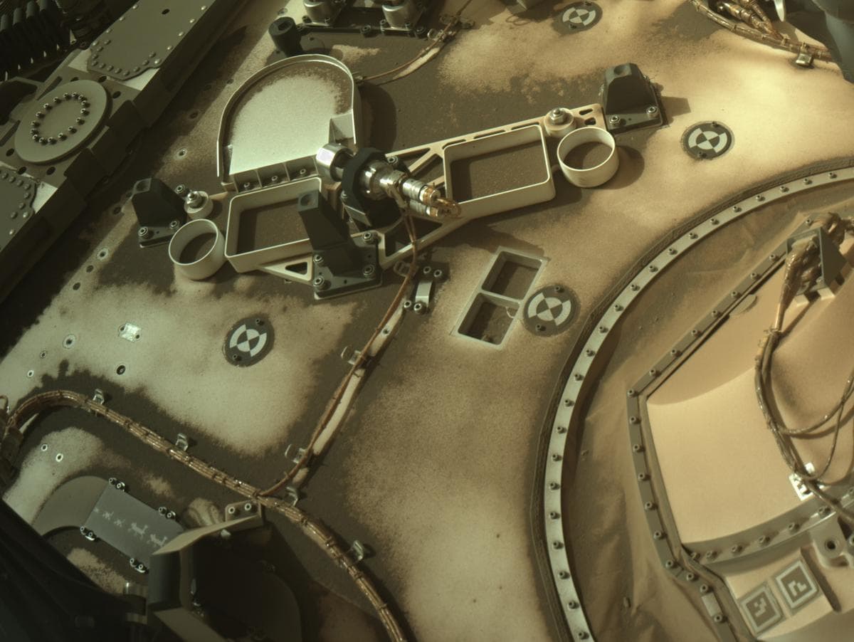 Foto de Marte da câmera NAVCAM_RIGHT