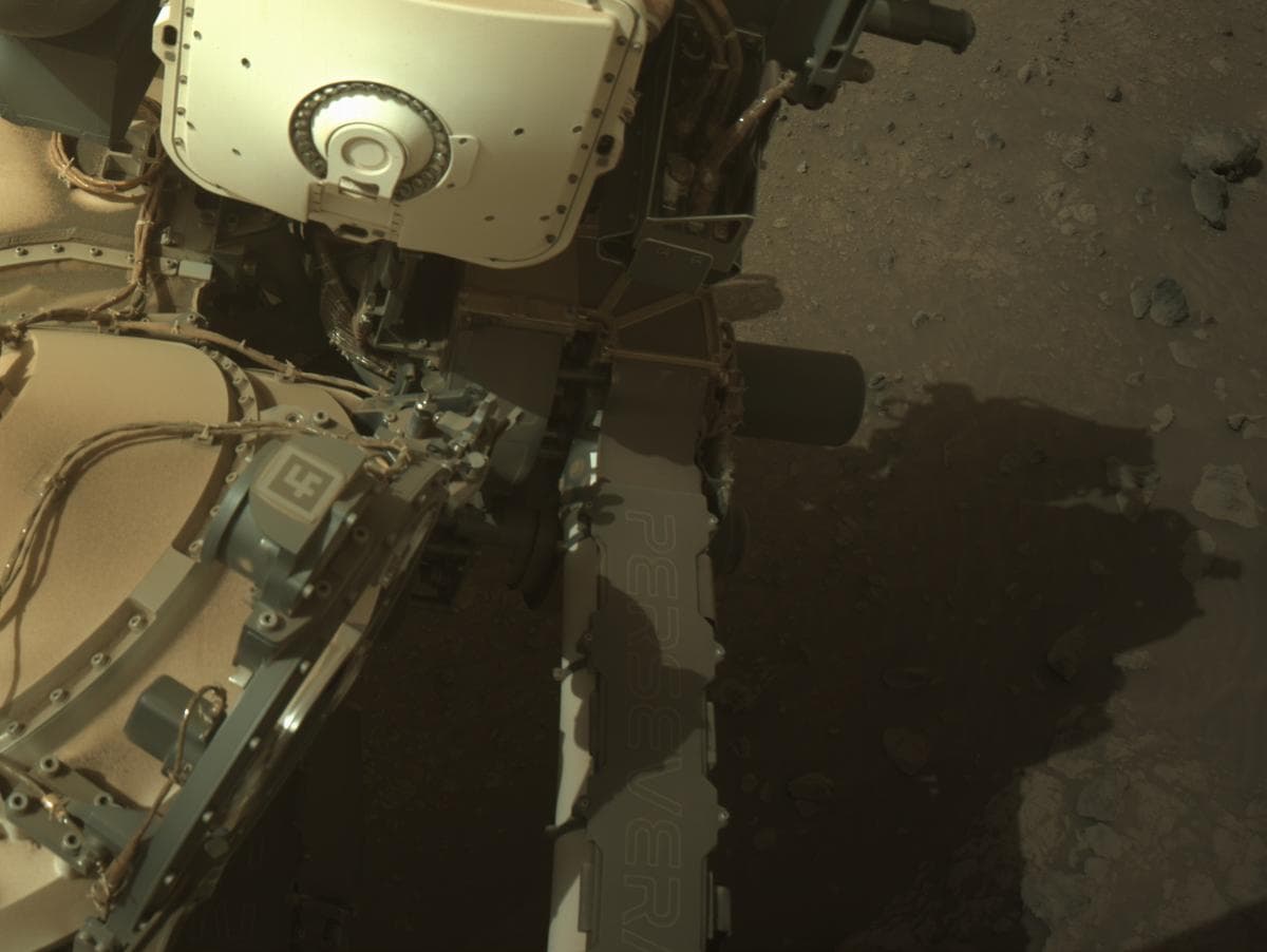 Foto de Marte da câmera NAVCAM_RIGHT