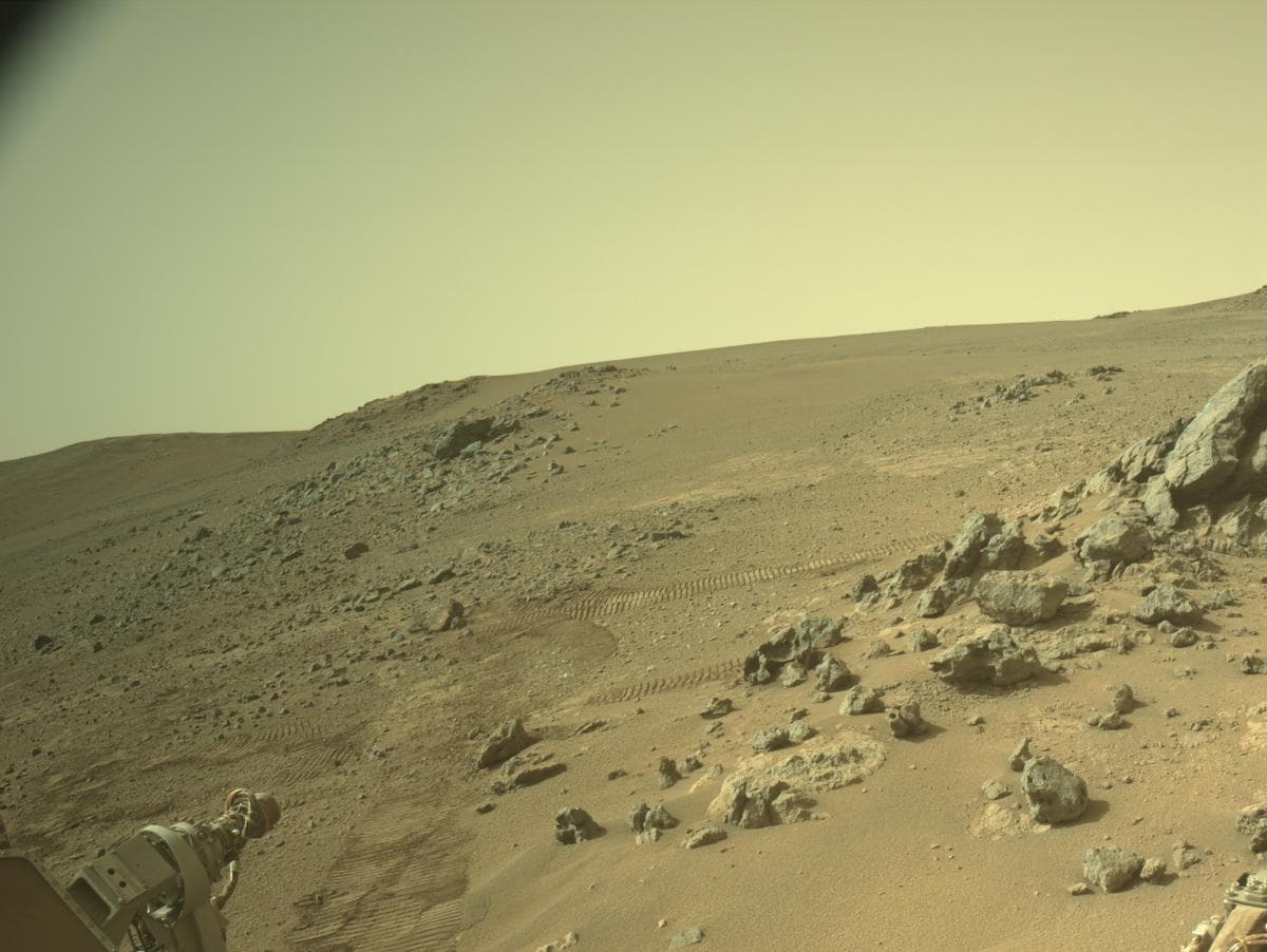 Foto de Marte da câmera NAVCAM_RIGHT