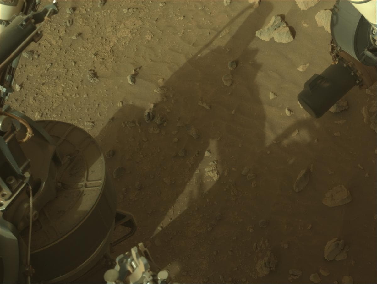 Foto de Marte da câmera NAVCAM_LEFT