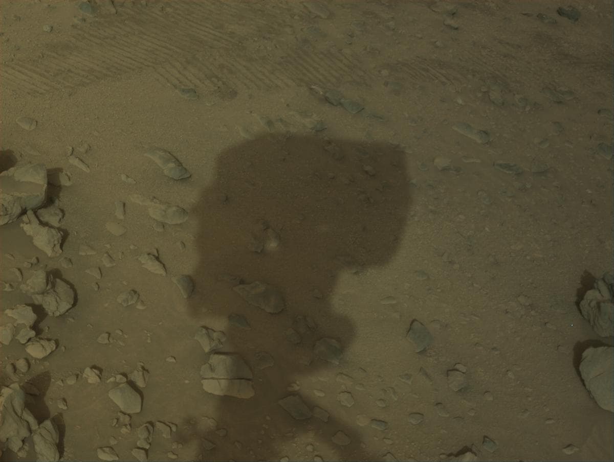 Foto de Marte da câmera NAVCAM_RIGHT