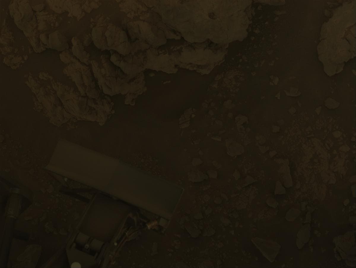 Foto de Marte da câmera NAVCAM_RIGHT