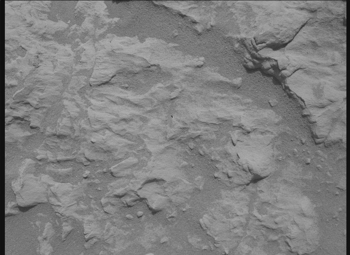 Foto de Marte da câmera SHERLOC_WATSON