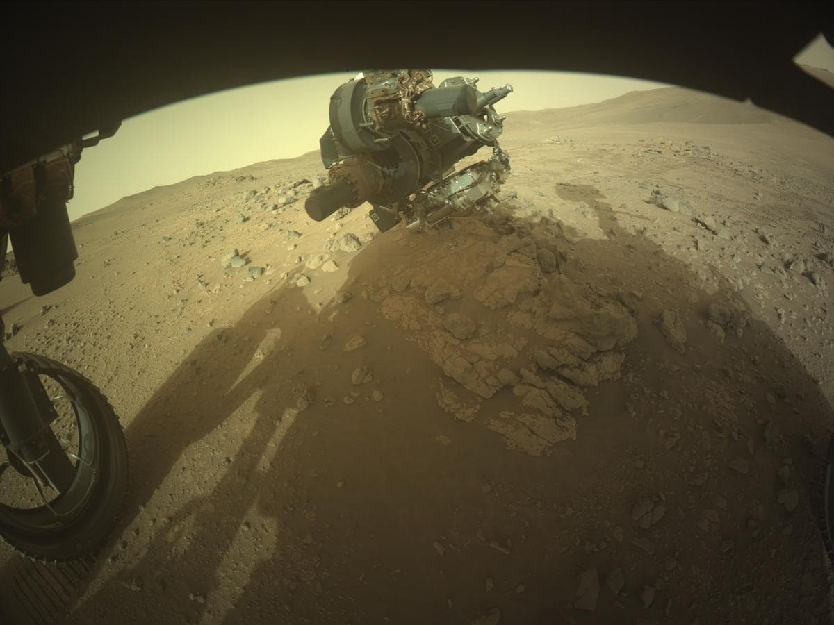 Foto do rover em Marte de 2026-03-21