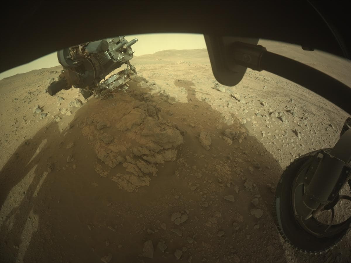 Foto do rover em Marte de 2026-03-21