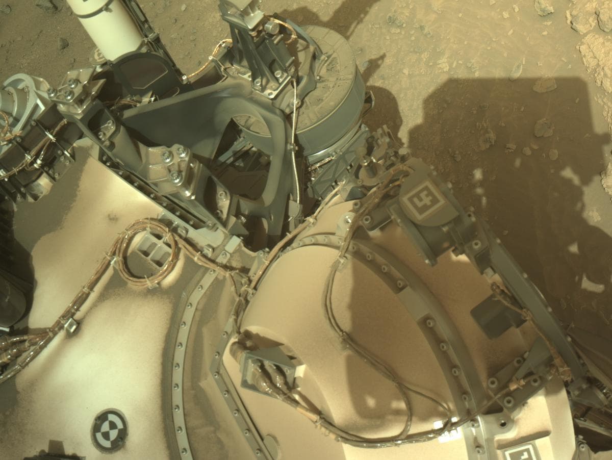 Foto de Marte da câmera NAVCAM_LEFT