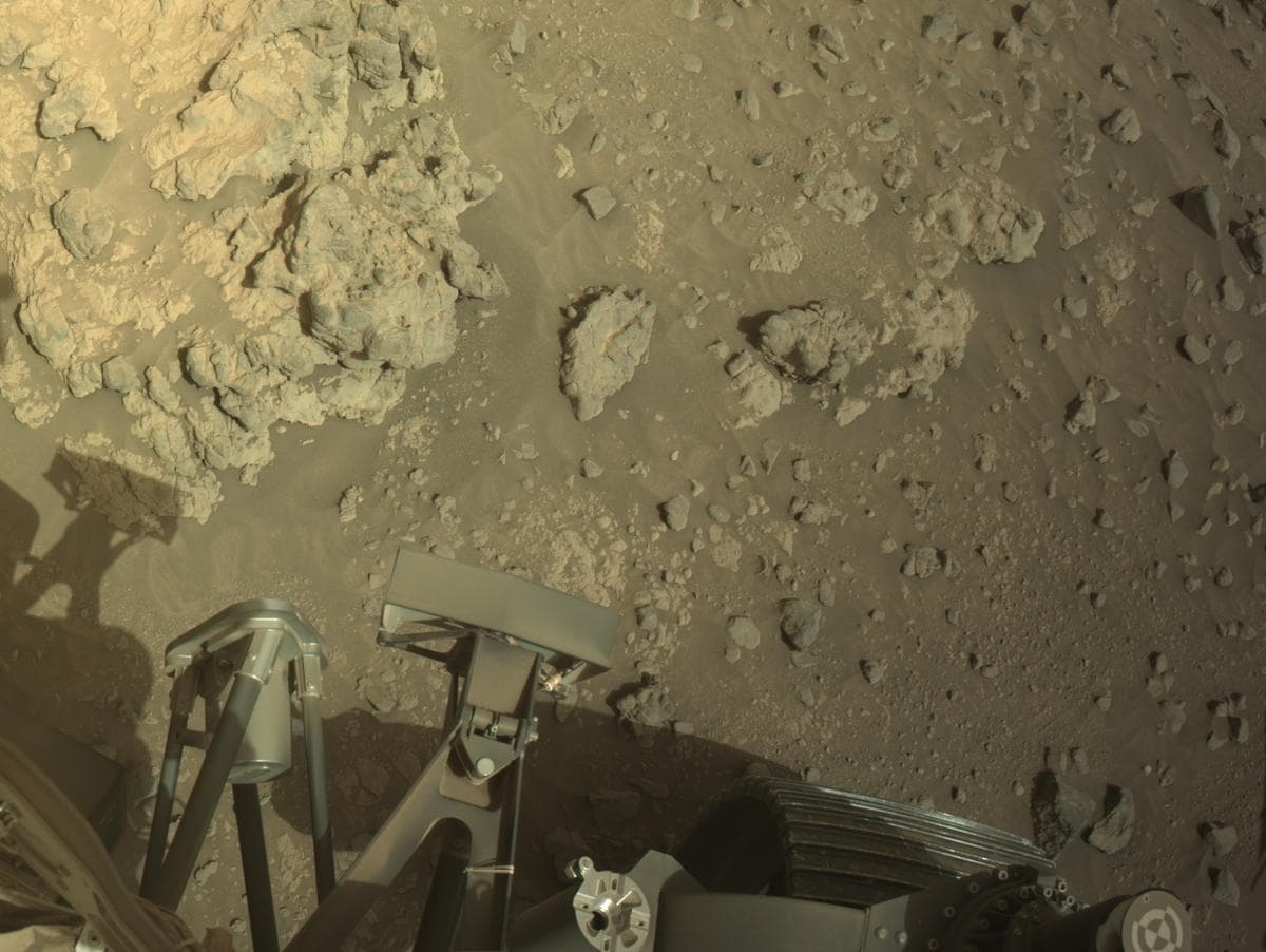 Foto de Marte da câmera NAVCAM_LEFT