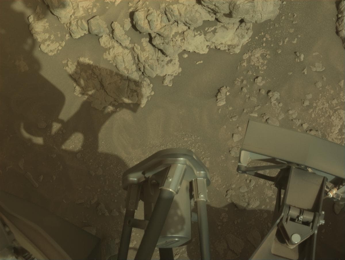 Foto de Marte da câmera NAVCAM_LEFT