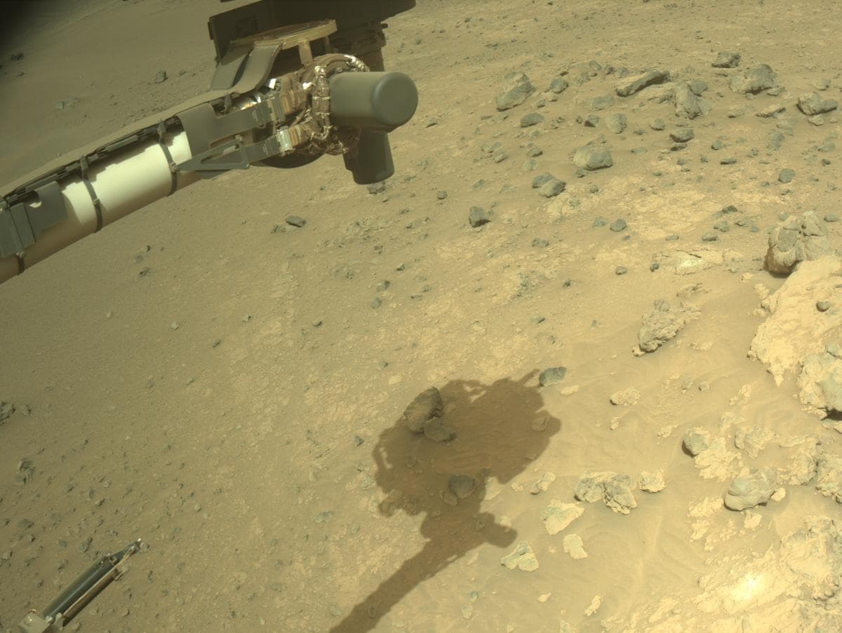 Foto de Marte da câmera NAVCAM_RIGHT