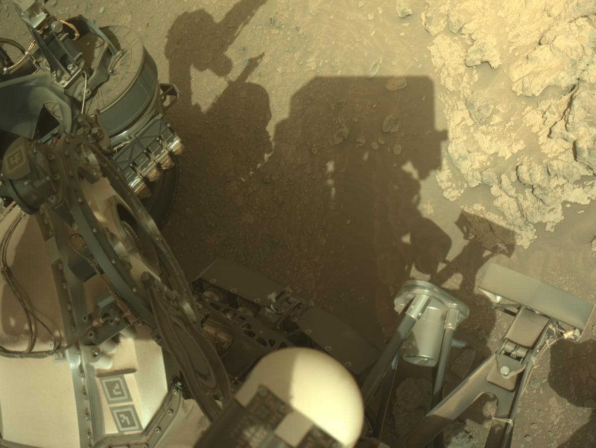 Foto de Marte da câmera NAVCAM_RIGHT