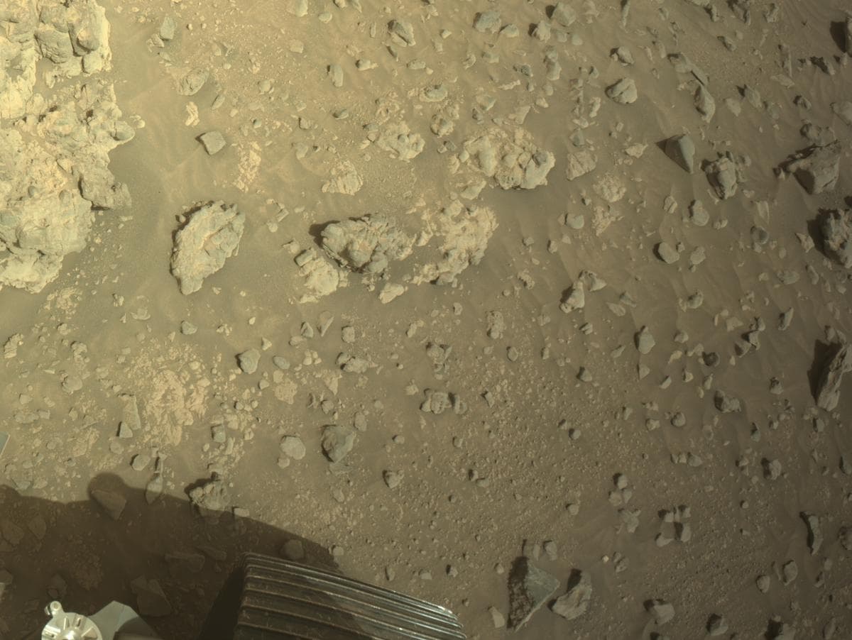 Foto de Marte da câmera NAVCAM_RIGHT