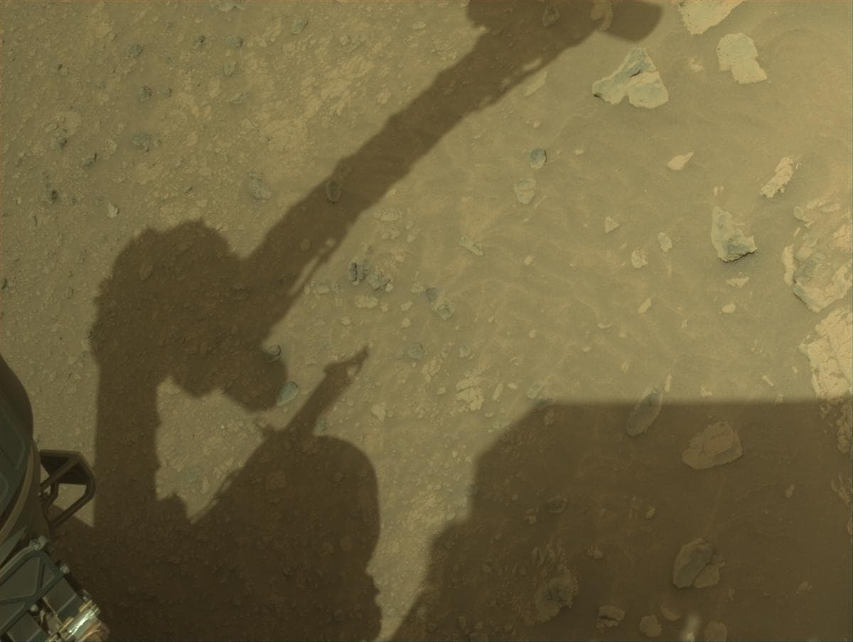 Foto de Marte da câmera NAVCAM_RIGHT