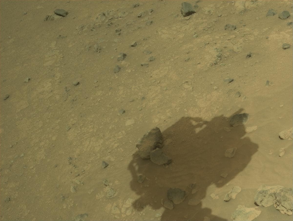 Foto de Marte da câmera NAVCAM_RIGHT