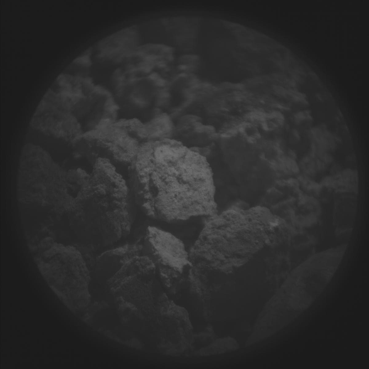 Foto de Marte da câmera SUPERCAM_RMI