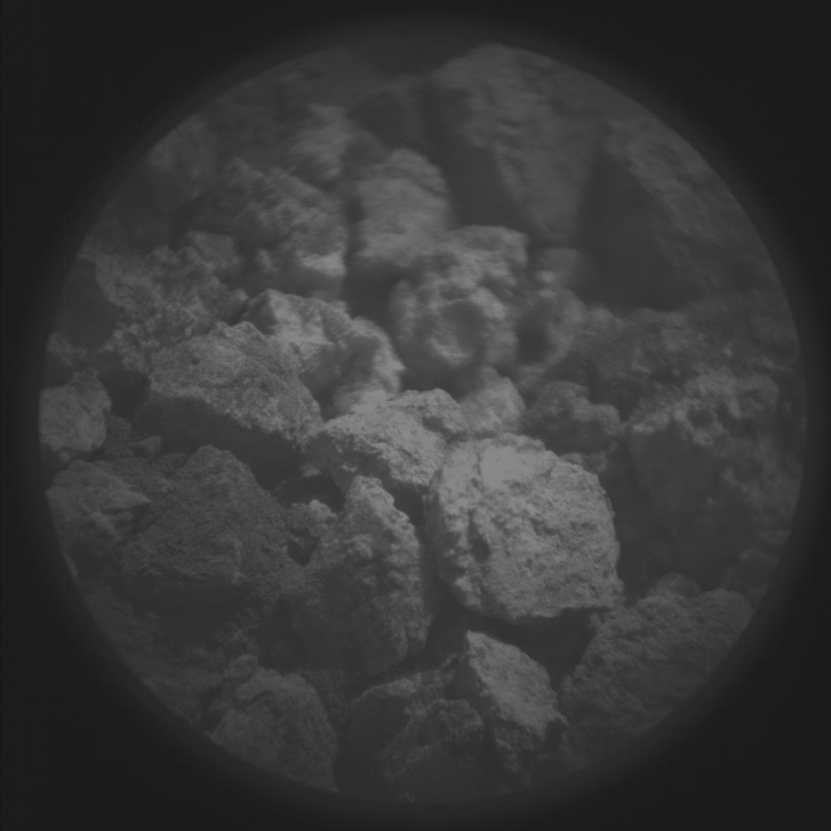 Foto de Marte da câmera SUPERCAM_RMI