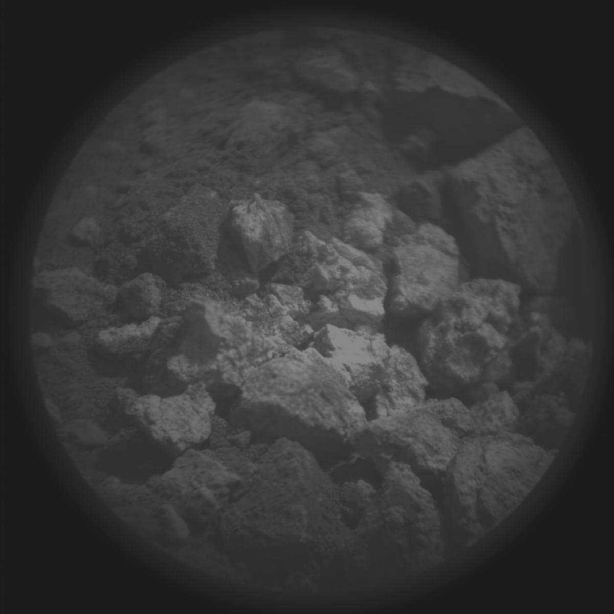 Foto de Marte da câmera SUPERCAM_RMI