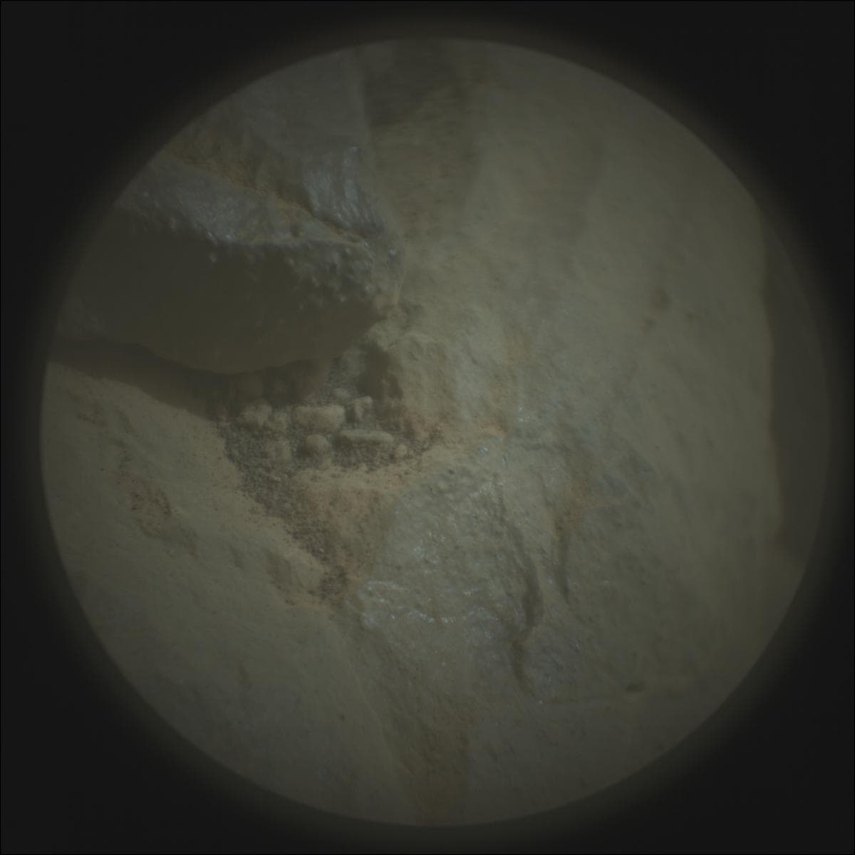 Foto de Marte da câmera SUPERCAM_RMI