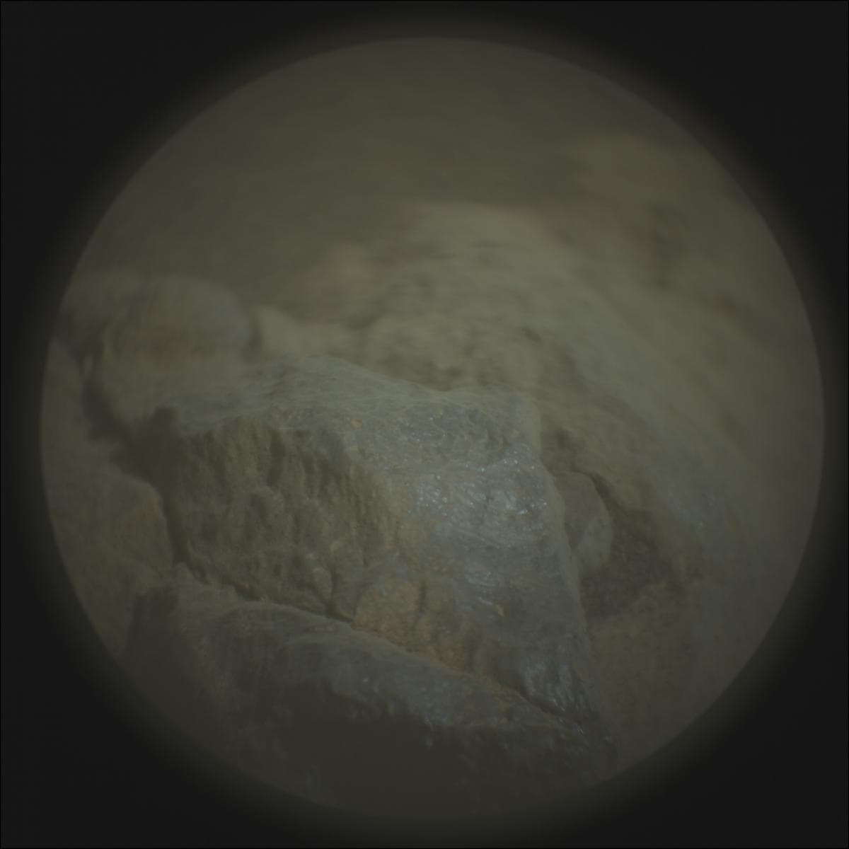 Foto de Marte da câmera SUPERCAM_RMI