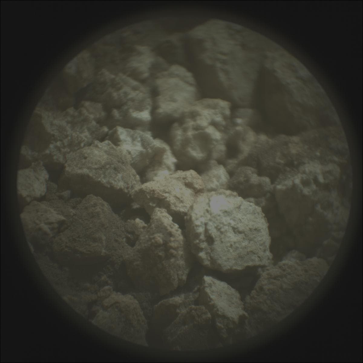 Foto de Marte da câmera SUPERCAM_RMI