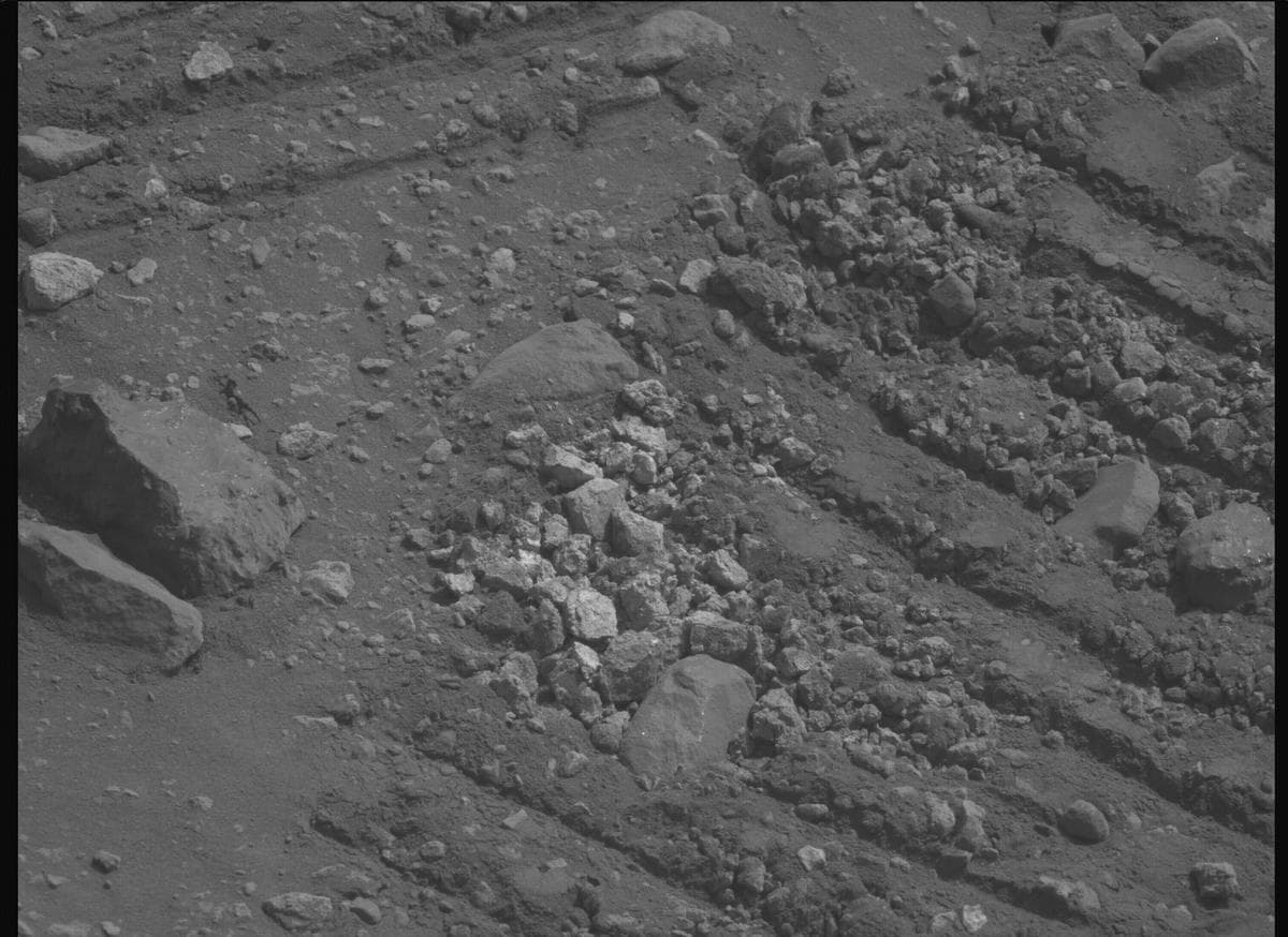 Foto de Marte da câmera MCZ_LEFT