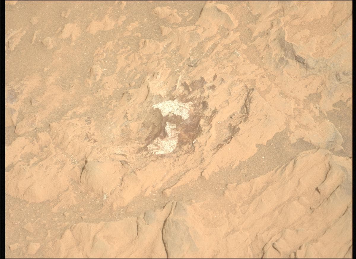 Foto de Marte da câmera MCZ_LEFT