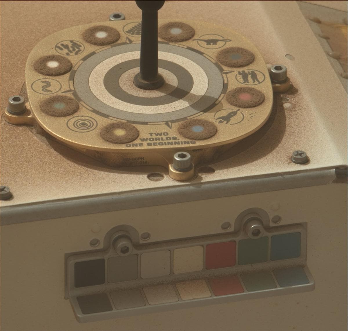 Foto de Marte da câmera MCZ_LEFT