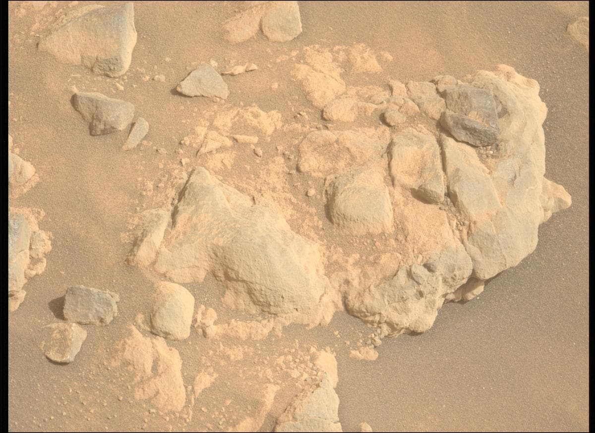 Foto de Marte da câmera MCZ_LEFT