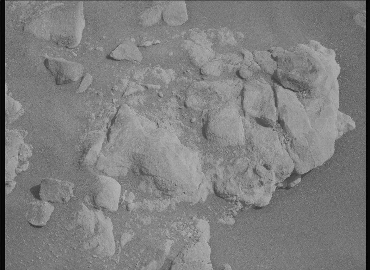 Foto de Marte da câmera MCZ_LEFT