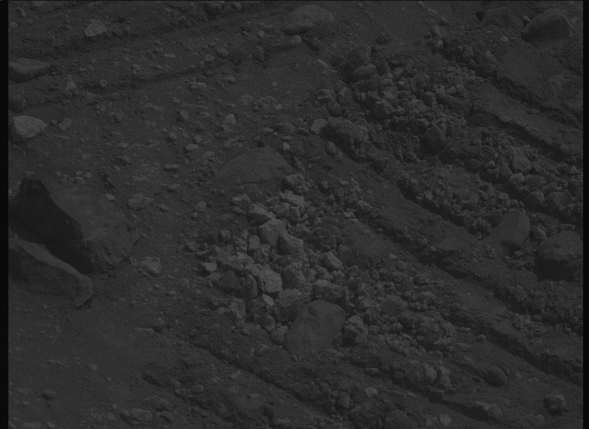 Foto de Marte da câmera MCZ_LEFT