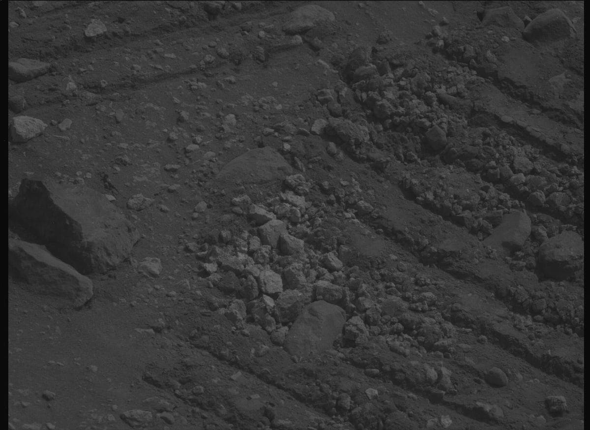 Foto de Marte da câmera MCZ_LEFT