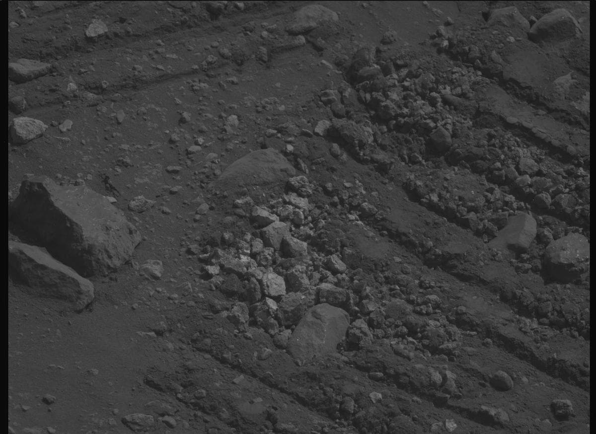 Foto de Marte da câmera MCZ_LEFT