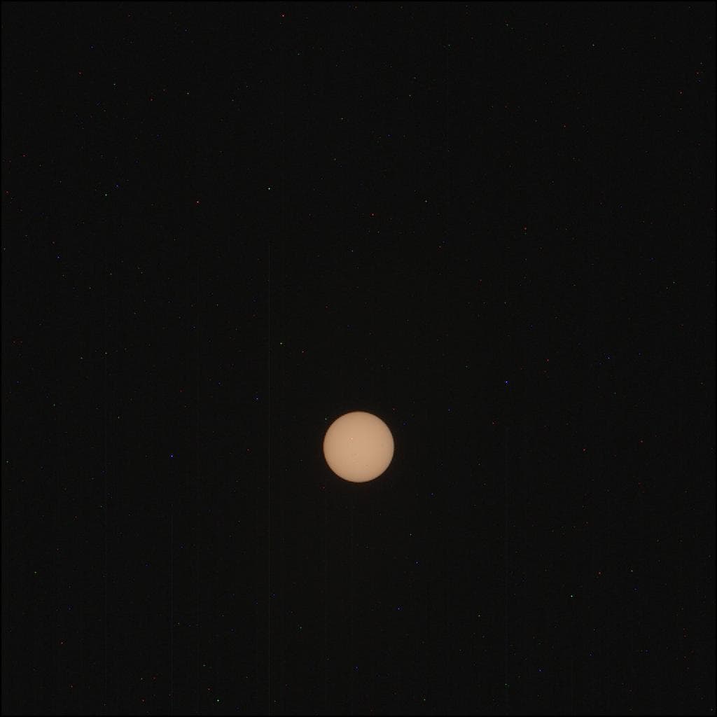 Foto de Marte da câmera MCZ_LEFT