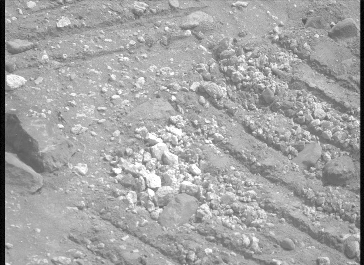 Foto de Marte da câmera MCZ_RIGHT