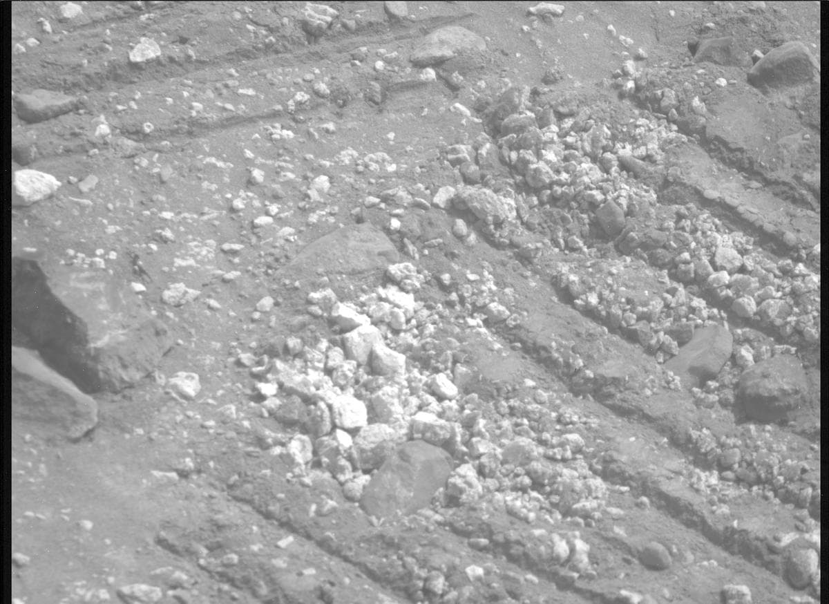 Foto de Marte da câmera MCZ_RIGHT