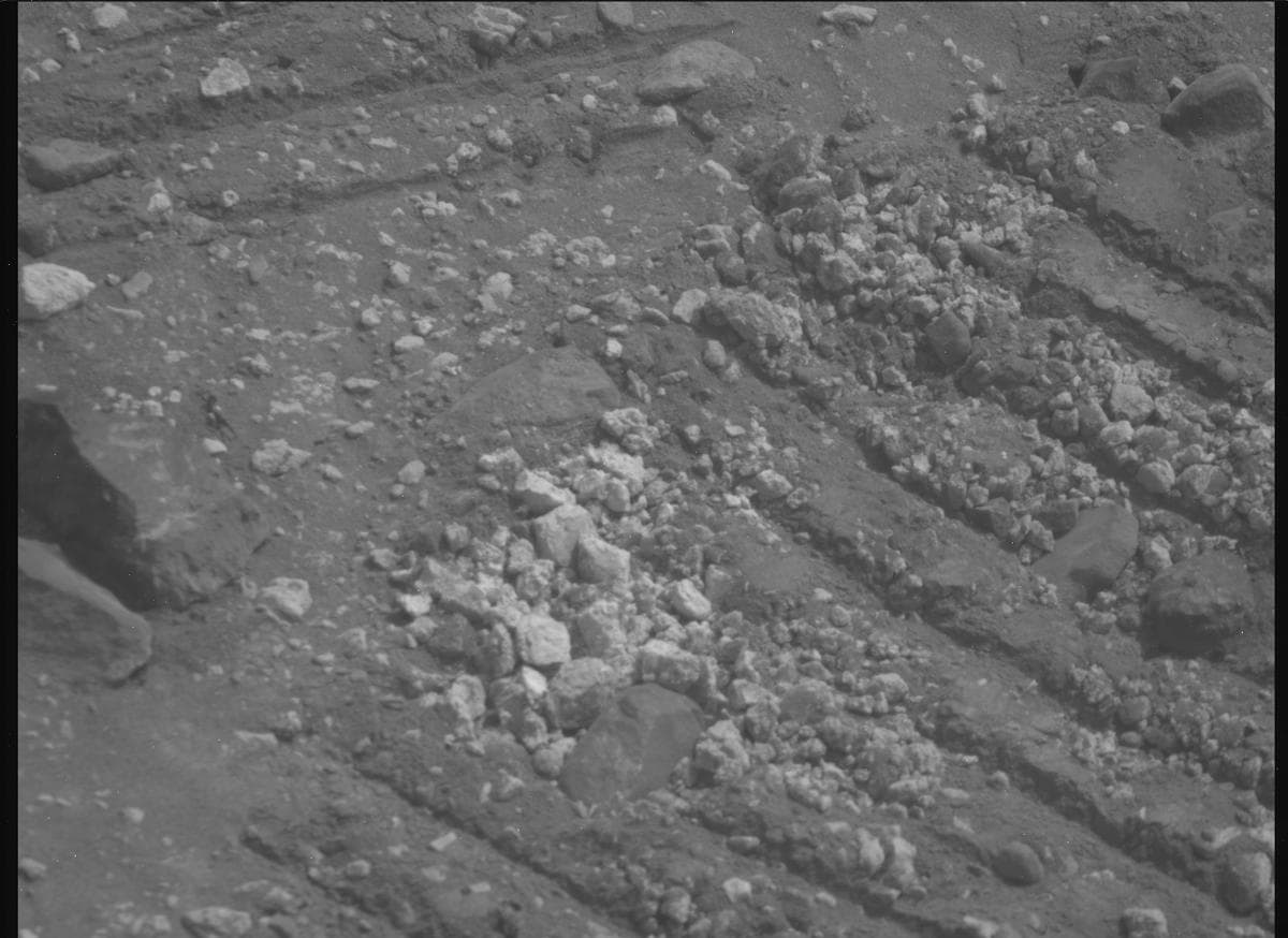 Foto de Marte da câmera MCZ_RIGHT