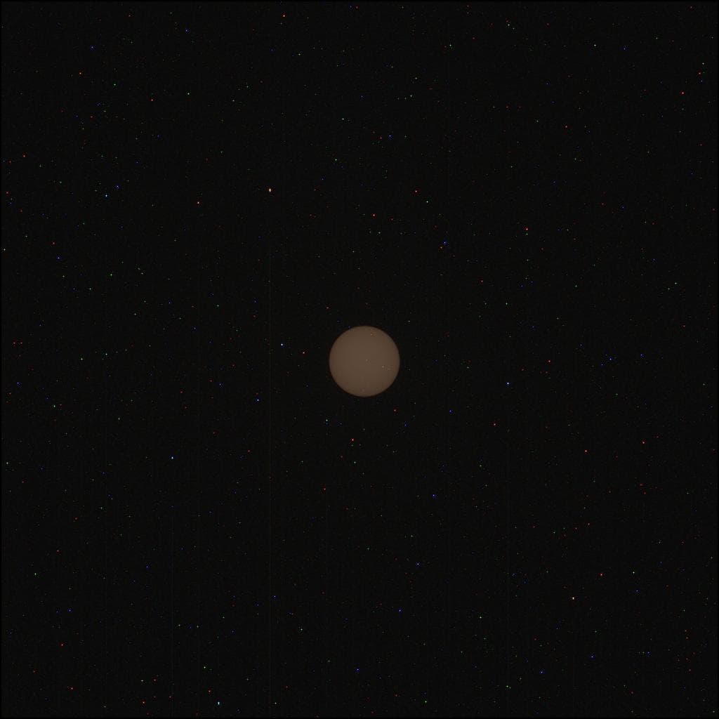 Foto de Marte da câmera MCZ_LEFT